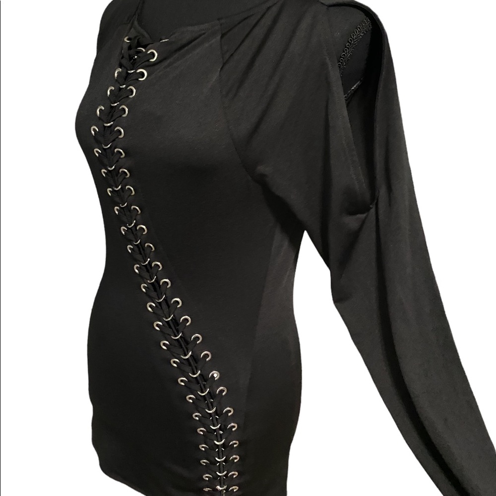 Venus Black Satin feel top